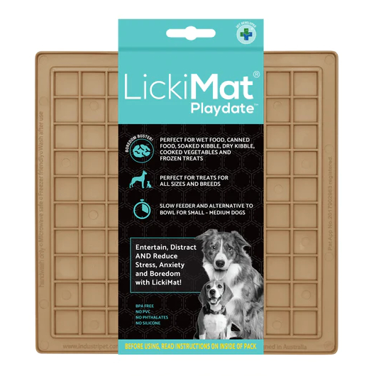 Dog Lick Mat LICKIMAT Dog Puppy Cat Treat Boredom Buster Interactive Slow Feeder - Picture 27 of 96