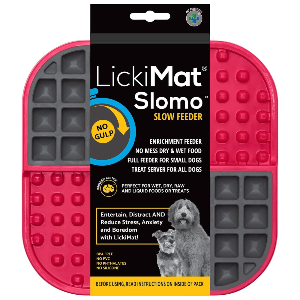 Dog Lick Mat LICKIMAT Dog Puppy Cat Treat Boredom Buster Interactive Slow Feeder - Picture 83 of 96