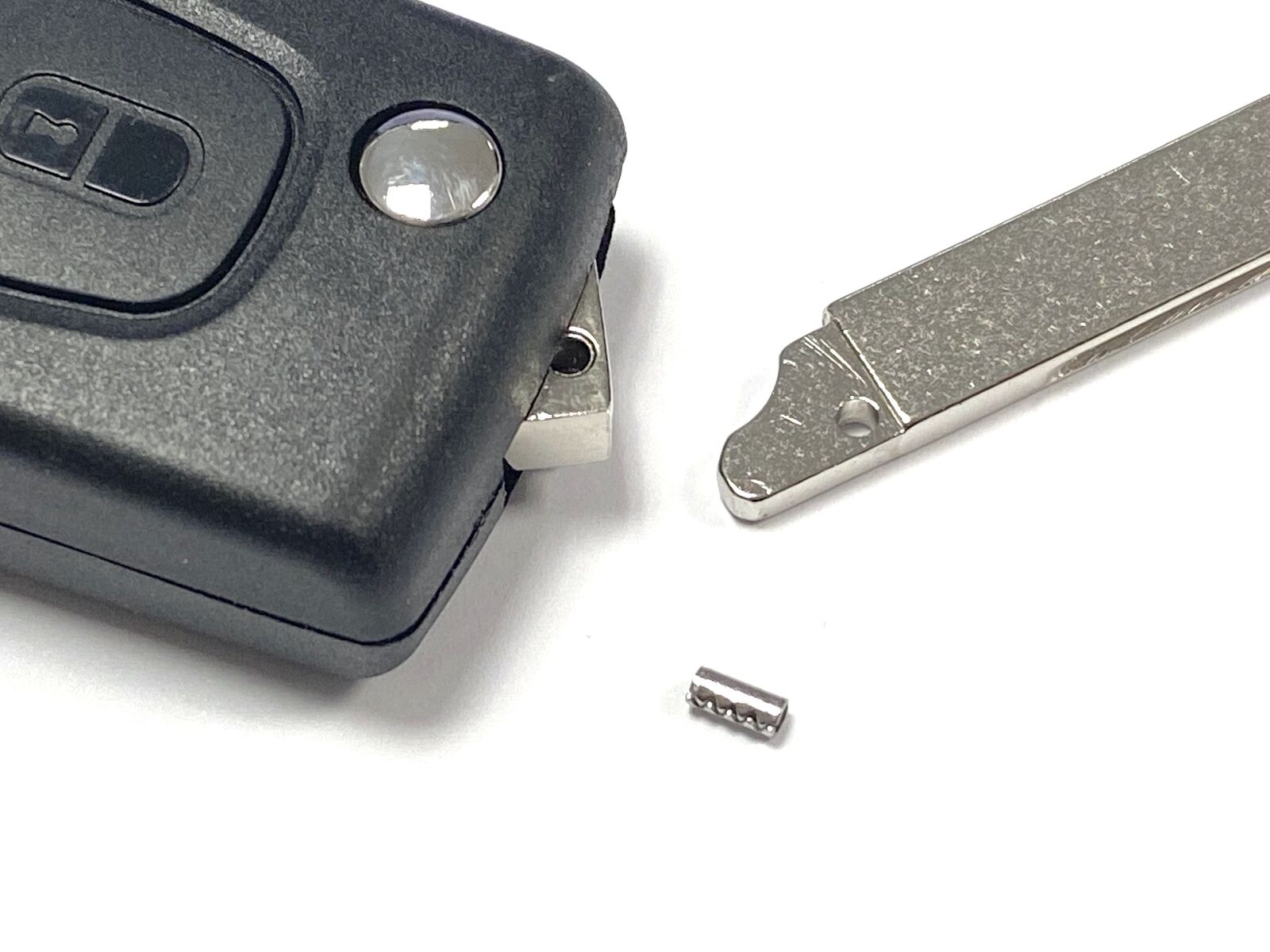 Replacement 1 Button Flip Key Case For Mercedes A C E S Class Remote I - Remotef - Foto 8