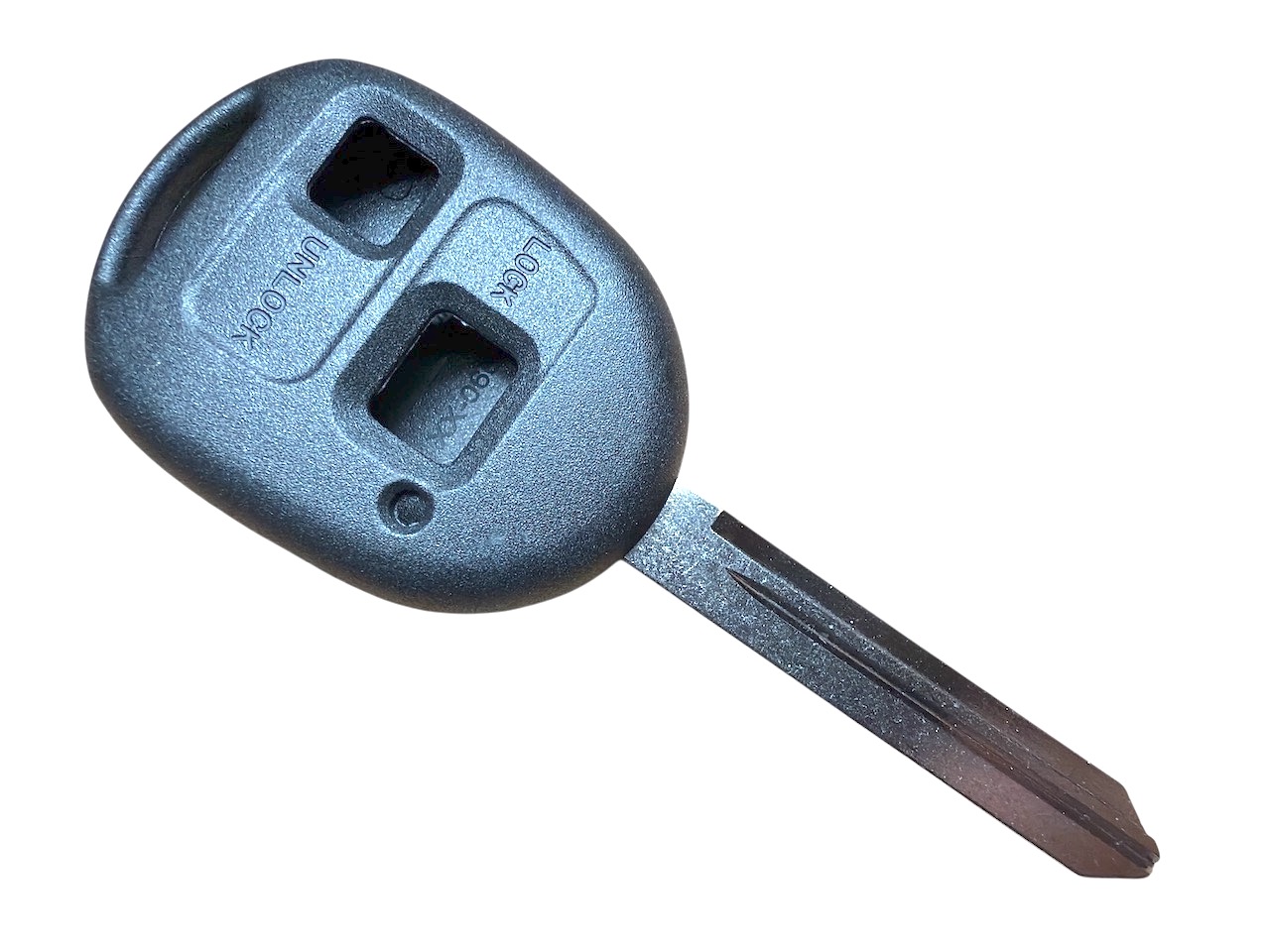 Guscio Telecomando 2 Tasti Con Lama TOY47 Per Toyota Avensis, Corolla, Yaris – Solo Guscio, Senza Elettronica