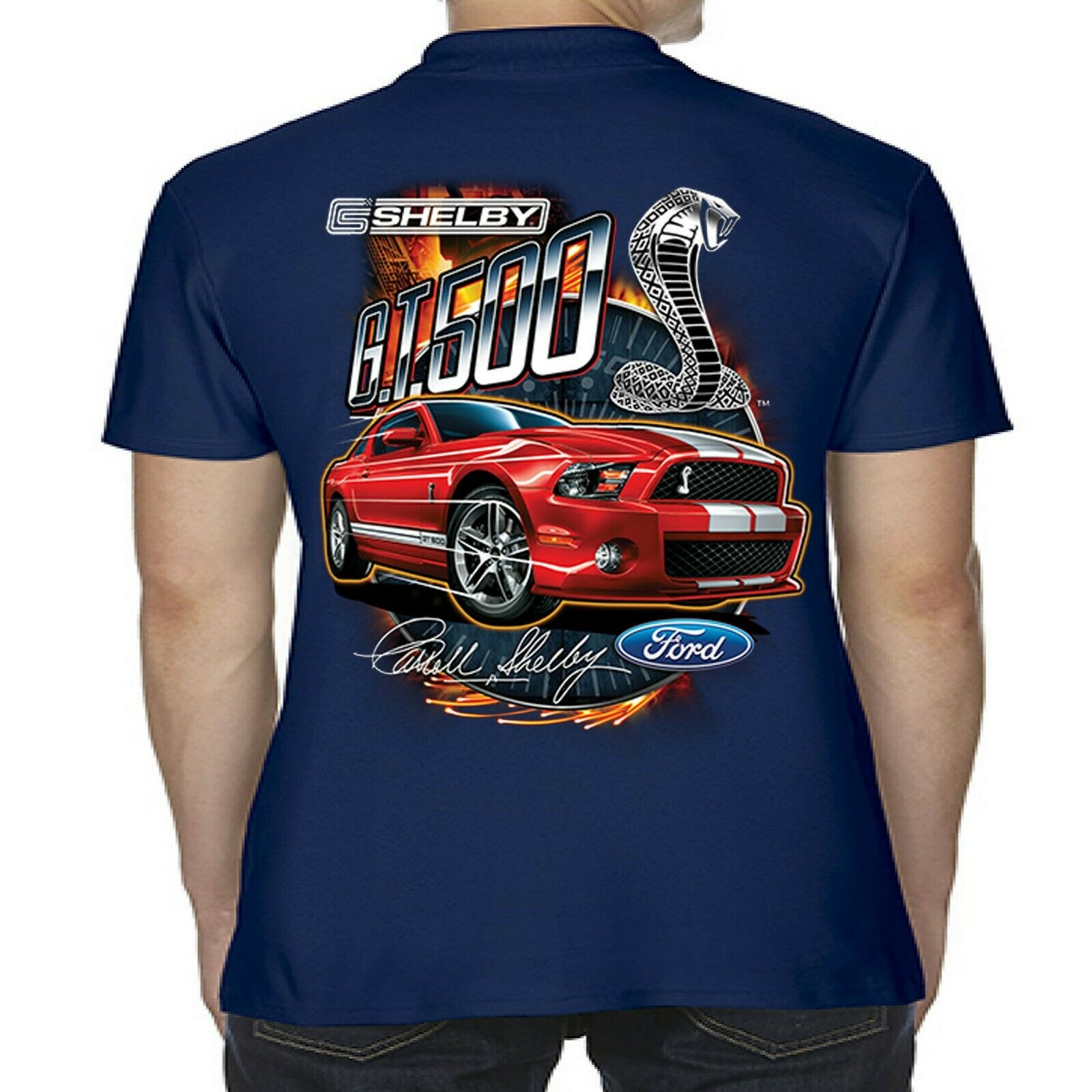 ford mustang polo shirt