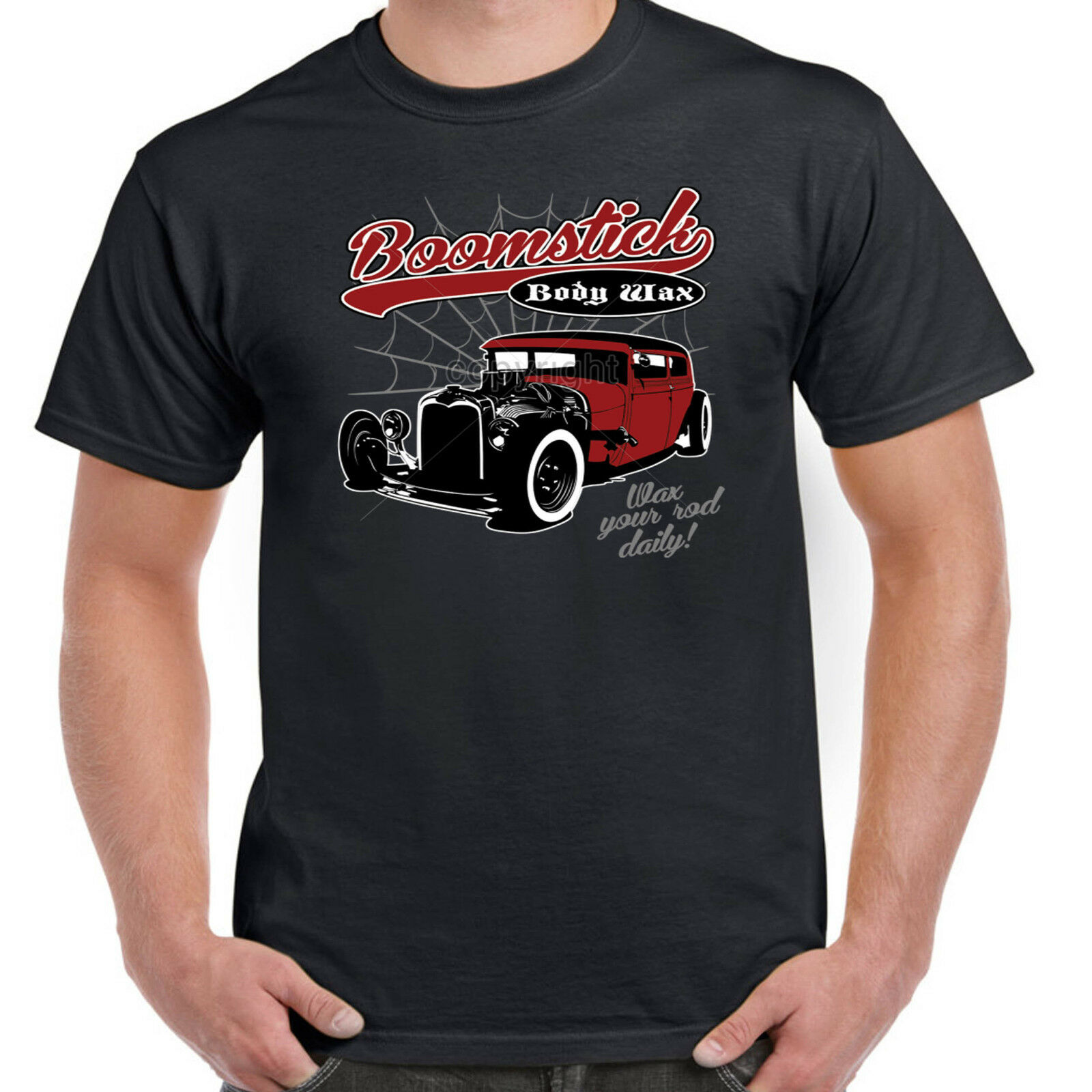 Men's Hotrod 58 T Shirt Boomstick Garage Vintage Retro Classic ...