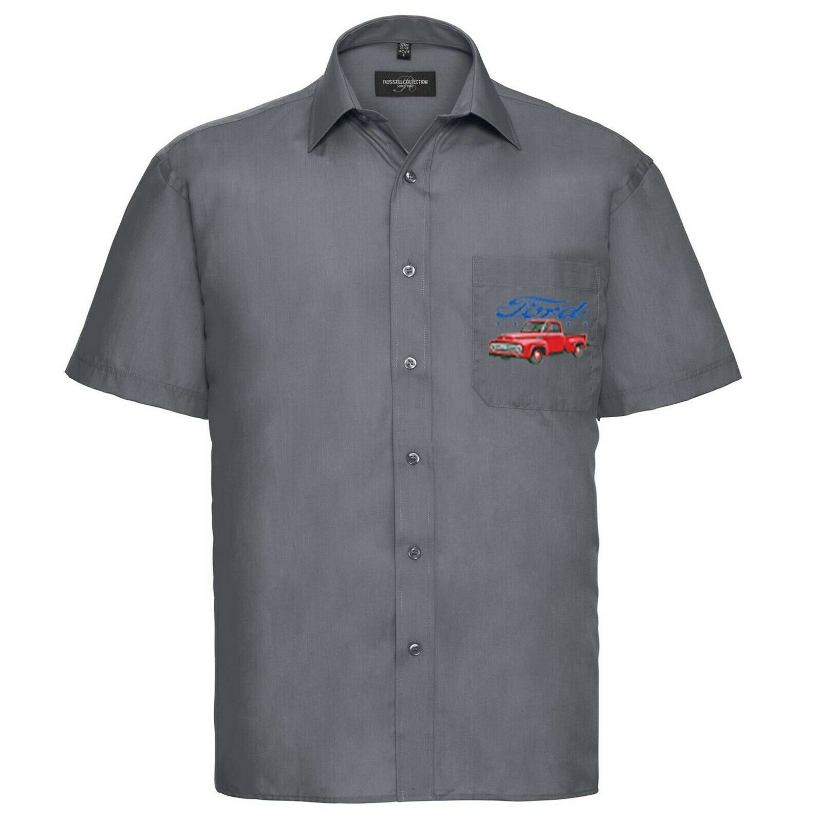 Ford Mechanic Garage Work Shirt Genuine 