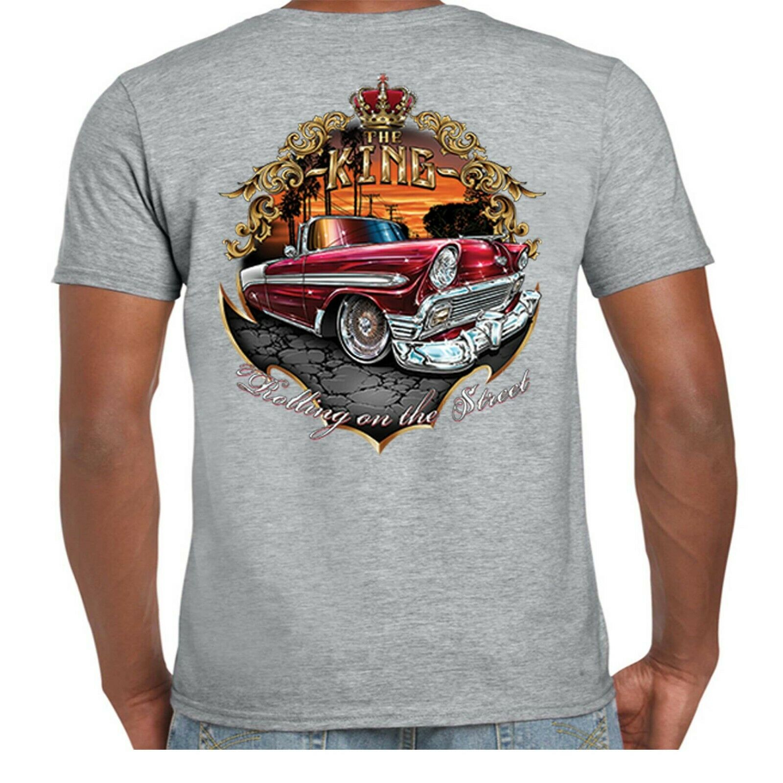 Hotrod 58 Hot Rat Rod Sweatshirt American Garage Vintage Rockabilly V8 Car 113