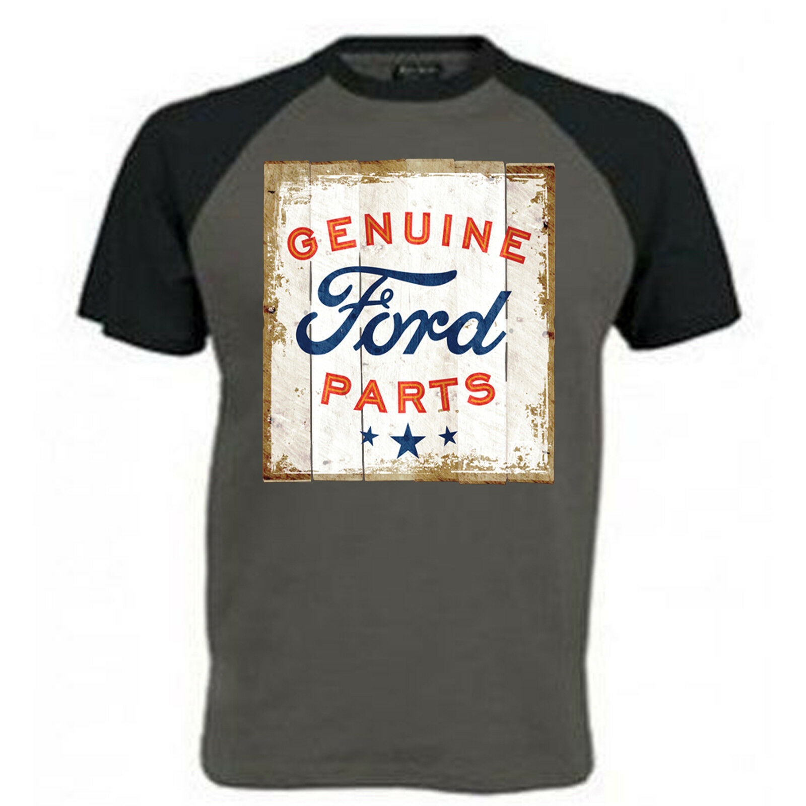 Mens Ford T Shirt Licensed Genuine Parts Custom Vintage Retro Classic Car Shirts