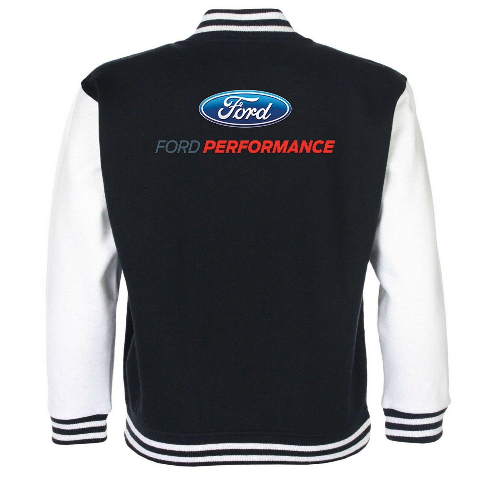 Ford Performance Baseball Varsity Jacket Motorsport Racing Race Car Modified