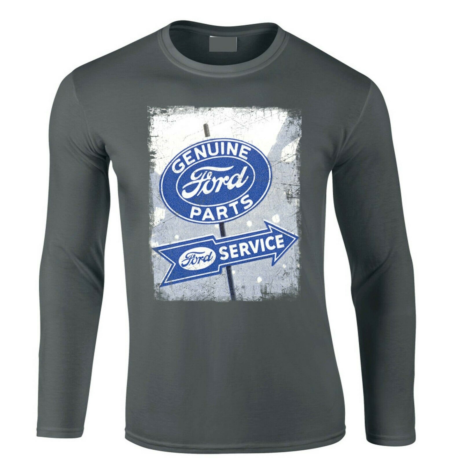 Ford Genuine Parts V8 Graphic Cotton T Shirt Short /& Long Sleeve