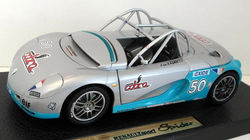 Anson 1/18 Scale diecast - 30353 Renault Sport Spyder Ragnotti
