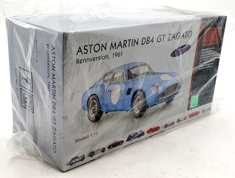 CMC 1/18 Scale M-140 Aston Martin DB4 GT Zagato 1961
