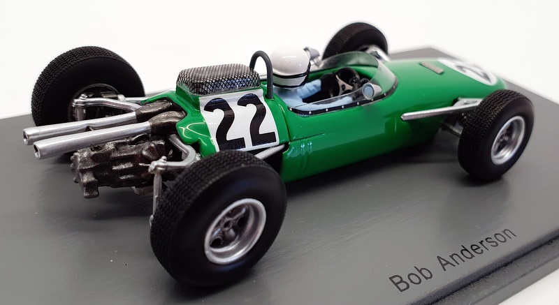 Spark 1/43 Scale S5252 - 1964 Brabham BT11 3rd Austrian #22 GP Bob Anderson