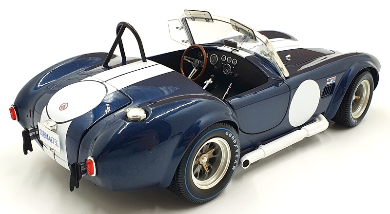 Kyosho 1/18 Scale Diecast 08047DBL - Shelby Cobra 427 S/C - Dark Blue