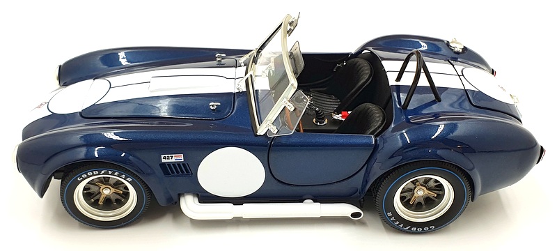 Kyosho 1/18 Scale Diecast 08047DBL - Shelby Cobra 427 S/C - Dark Blue