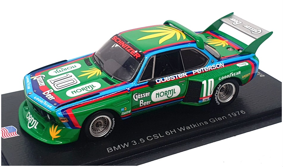 Spark 1/43 Scale Resin US110 - BMW 3.5 CSL #10 6H Watkins Glen 1976