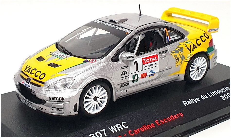 Altaya 1/43 Scale AT28423 - Peugeot 307 WRC #1 Rallye du Limousin 2008