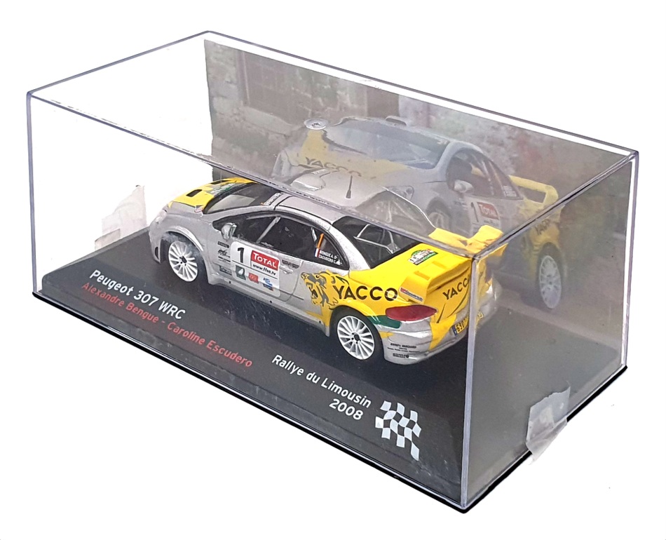 Altaya 1/43 Scale AT28423 - Peugeot 307 WRC #1 Rallye du Limousin 2008