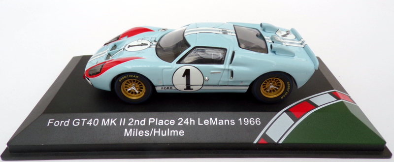 CMR 1/43 Scale CMR43055 - Ford GT40 MkII - 2nd 24h Le Mans 1966 #1 Miles/Hulme