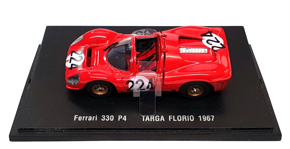 Universal Hobbies 1/43 Scale FE224 - Ferrari 330 P4 - #224 Targa