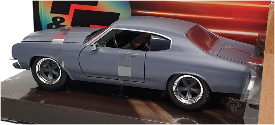 Jada 1/24 Scale 97835 - Fast & Furious Dom's Chevrolet Chevelle SS - Grey