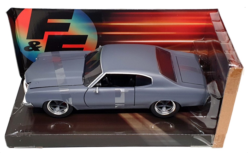 Jada 1/24 Scale 97835 - Fast & Furious Dom's Chevrolet Chevelle SS - Grey