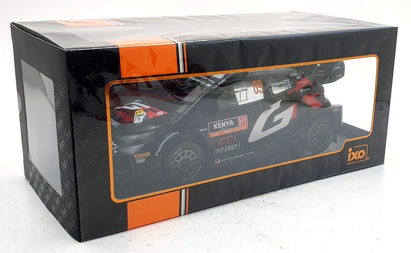 Ixo 1/18 Scale 18RMC206.22 Toyota GR Yaris Rally1 Hybrid #69 1st