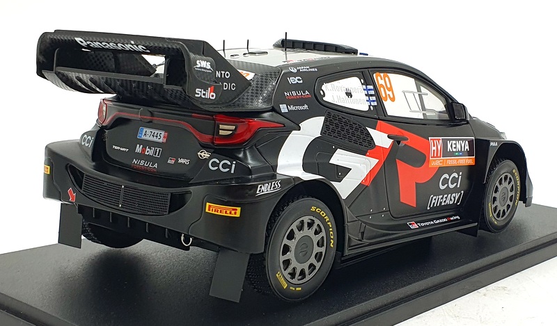 Ixo 1/18 Scale 18RMC206.22 Toyota GR Yaris Rally1 Hybrid #69 1st