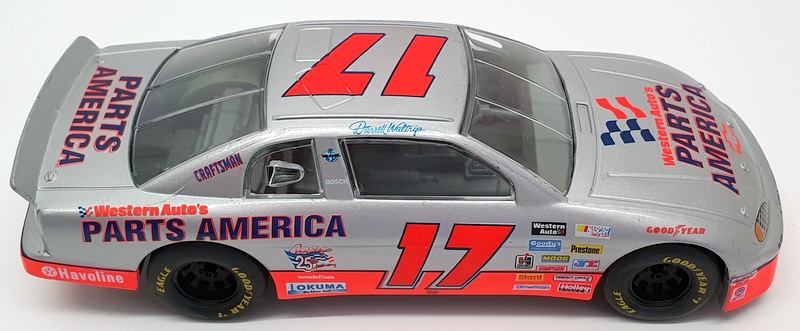 Racing Champions 1/24 09050 - Stock Car Chevy #17 D.Walstrip Nascar - Silver