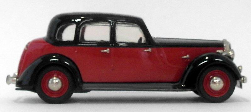 Somerville Models 1/43 Scale 148 - 1937 Rover P-2 (6 Light) - Maroon/Black