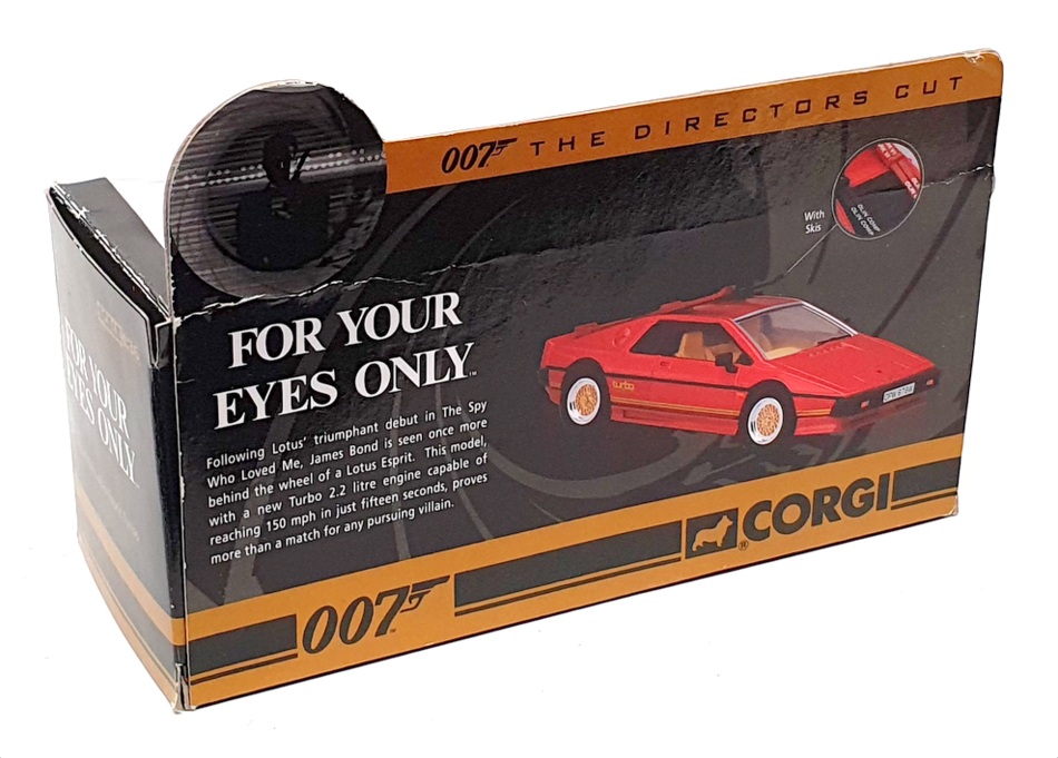 Corgi 1/36 Scale CC04704 - Lotus Esprit Turbo - Bond 007 For Your Eyes Only