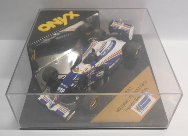 Onyx 1/43 Scale - 202C WILLAMS RENAULT FW16 FENCH GRAND PRIX