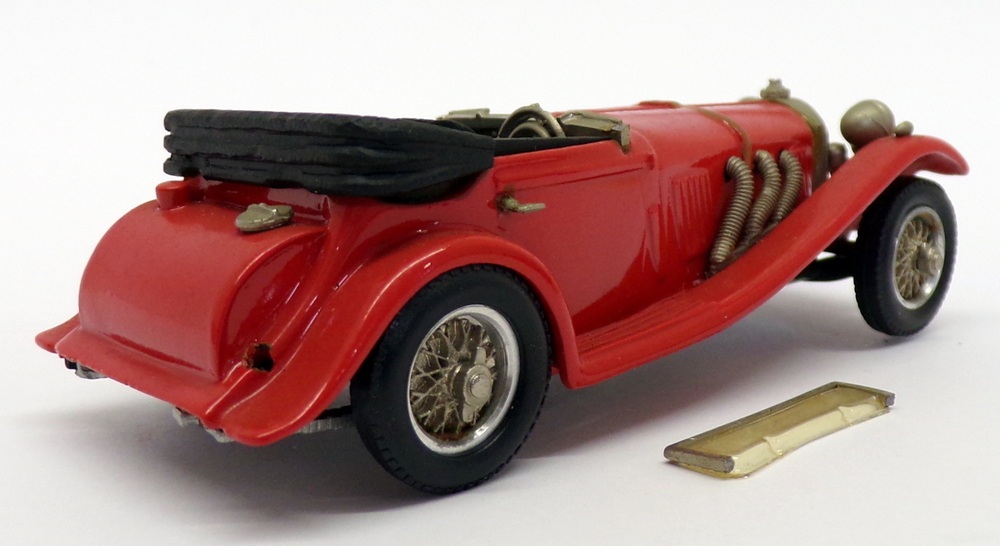 Western Models 1/43 Scale WMS26X - 1929 Mercedes SSK Corsica - Red | eBay