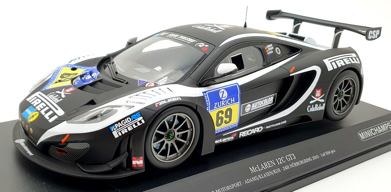 Minichamps 1/18 Scale 151 131369 - McLaren 12C GT3 Dorr Motorsport 2013