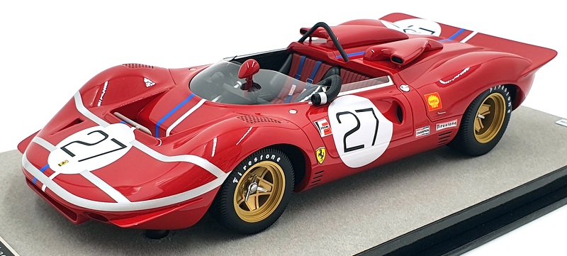 Tecnomodel 1/18 Scale TM18-251B Ferrari 350 P4 Can Am Laguna Seca 1967 #27