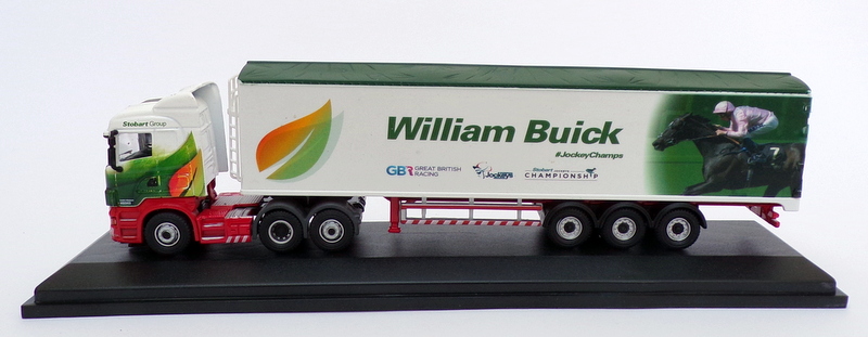 Oxford Diecast 1/76 Scale 76SHL15WF - Scania Truck Stobart - Buick