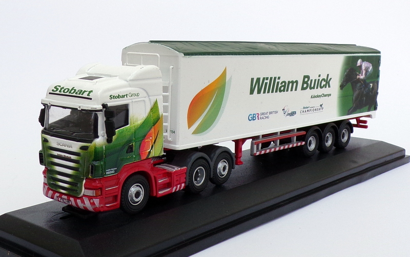 Oxford Diecast 1/76 Scale 76SHL15WF - Scania Truck Stobart - Buick