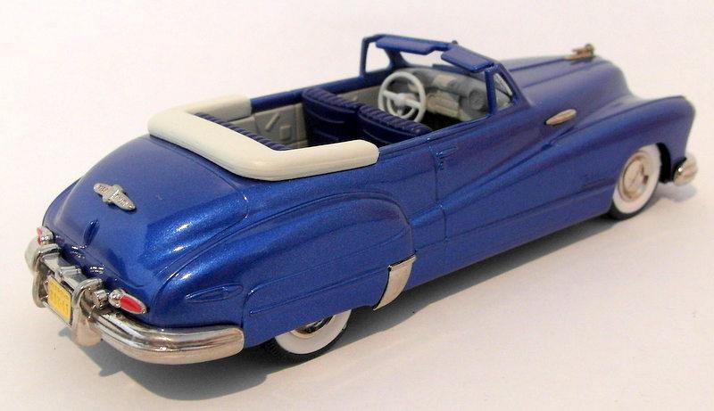 Brooklin 1/43 Scale BRK45 002  - 1948 Buick Roadmaster Convertible Blue