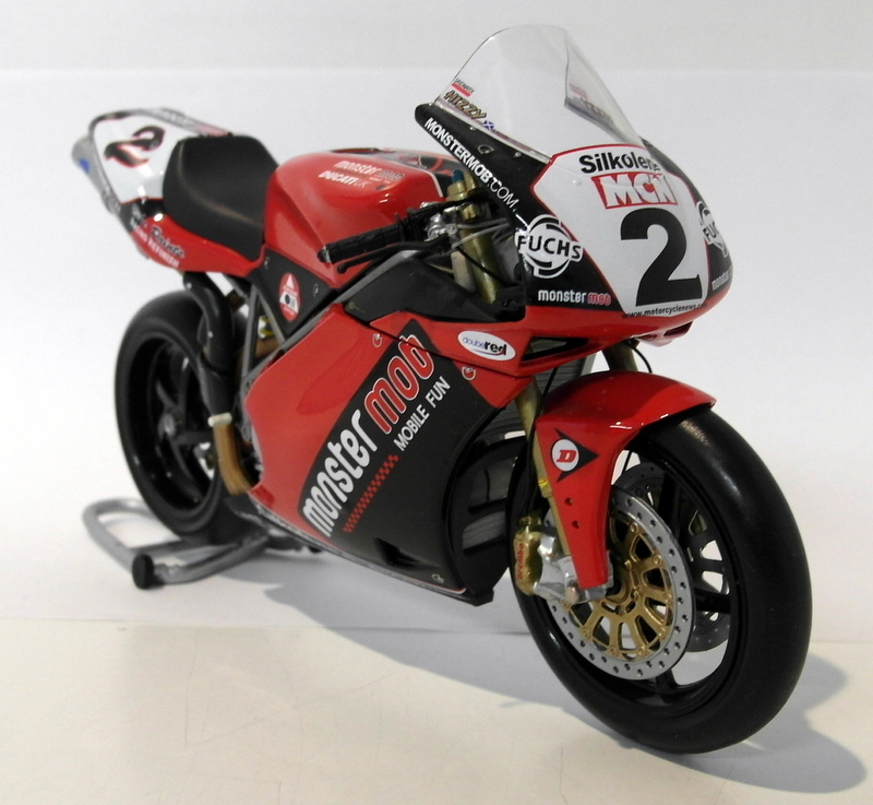 Minichamps 1/12 Scale diecast 122 021202 Ducati 998 R BSB 2002 Steve ...