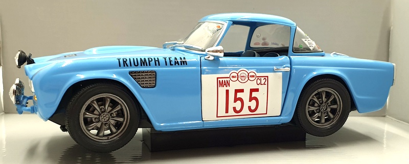 Revell 1/18 Scale Diecast 08873 - Triumph TR4 Rallye #155 - Light