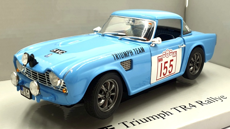 Revell 1/18 Scale Diecast 08873 - Triumph TR4 Rallye #155 - Light