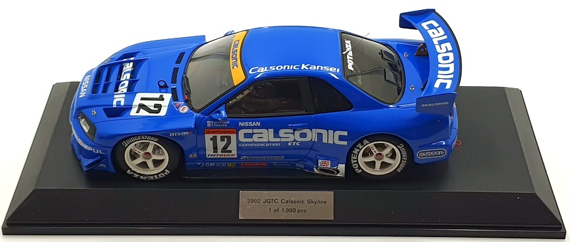 Autoart 1/18 Scale 80284 Nissan Skyline GT-R34 JGTC 2002