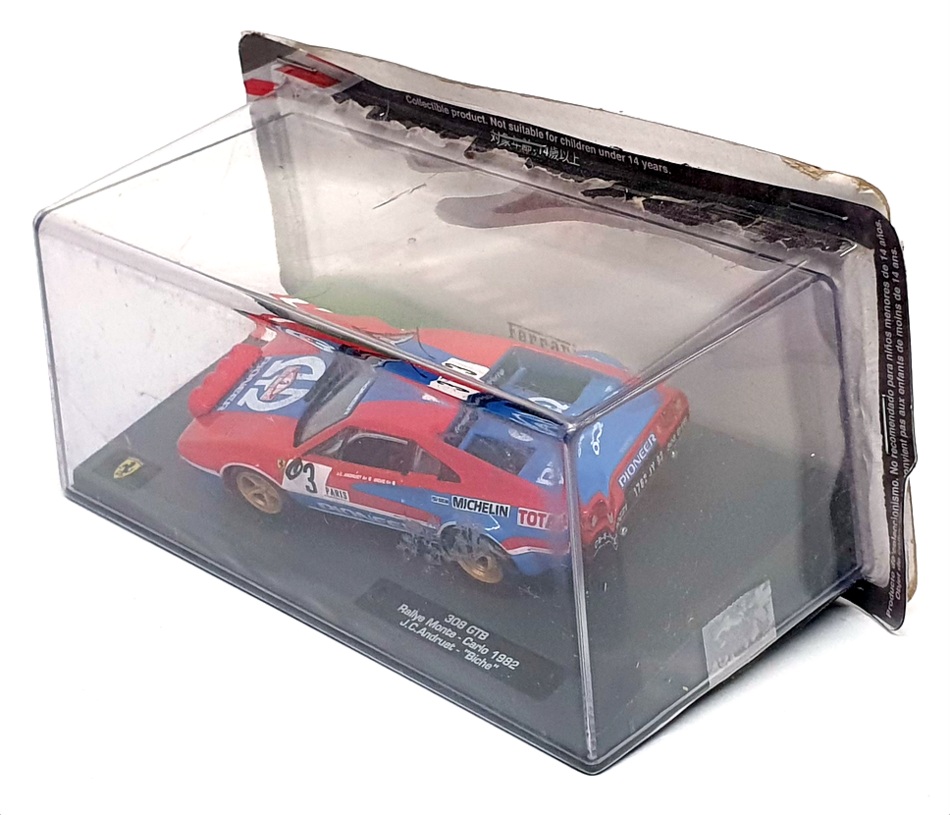 1/43 Altaya 1979 Ferrari 308 GTB #449 Giro d'Italia F. Besenzoni, L. Dal Ben, A. Ghidini Car Model