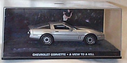 Fabbri 1/43 Scale Diecast - Chevrolet Corvette - A View To A Kill