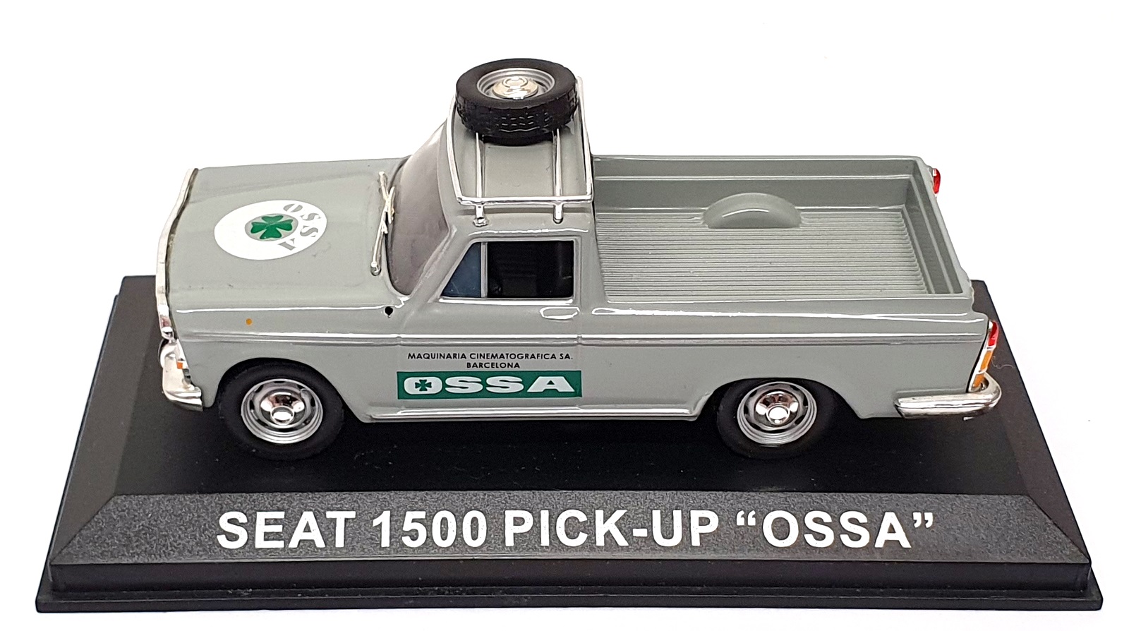 Altaya 1/43 Scale Diecast 641202 - Seat 1500 Pick Up Truck Ossa - Grey