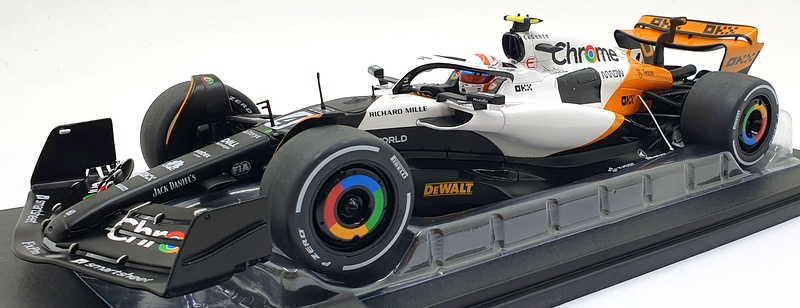 Solido 1/18 Scale S1811203 - McLaren F1 MCL60 Monaco GP Norris #4 2023 Solido 1/18 Scale S1811203 - McLaren F1 MCL60 Monaco GP Norris #4 2023