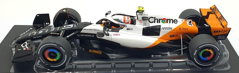 Solido 1/18 Scale S1811203 - McLaren F1 MCL60 Monaco GP Norris #4 2023 Solido 1/18 Scale S1811203 - McLaren F1 MCL60 Monaco GP Norris #4 2023