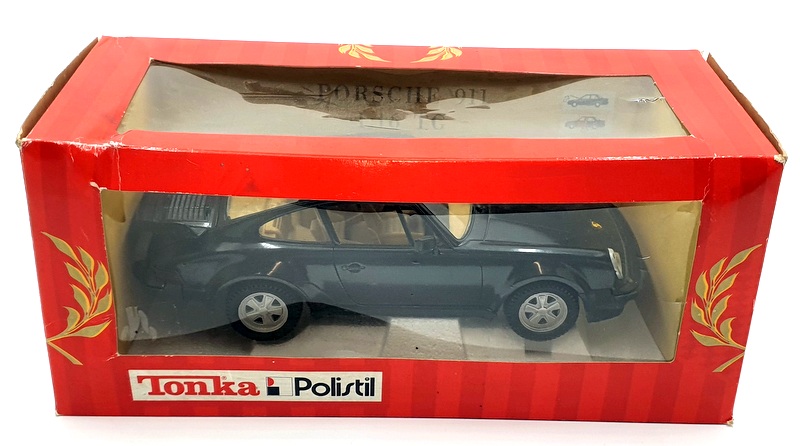 Tonka Polistil 1/16 Scale 016786 - Porsche 911 Turbo - Black