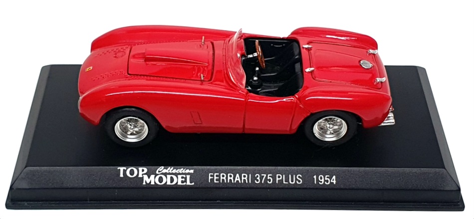 Top Model 1/43 Scale Resin TMC001 - 1954 Ferrari 375 Plus MM - Red