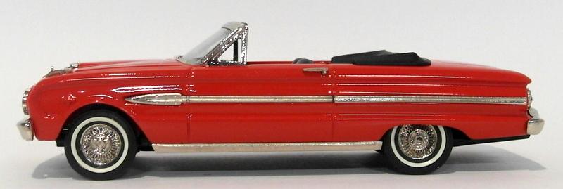 Brooklin 1/43 Scale BRK112  - 1963 Ford Falcon Futura Sports Convertible Red