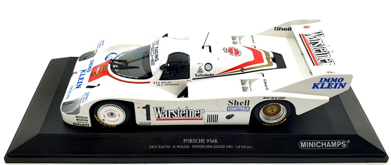 Minichamps 1/18 Scale 153 836601 - Porsche 956K Joest B.Wollek DRM 1983