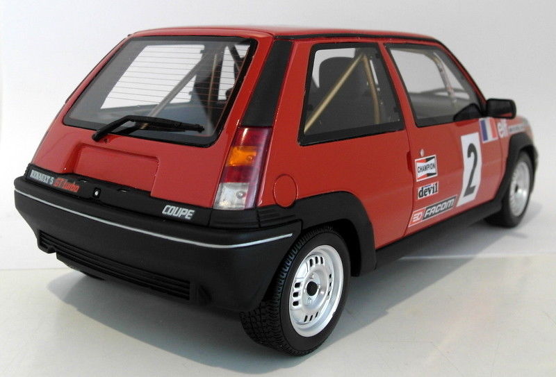 Otto 1/18 Scale Resin - OT579 Renault 5 GT Turbo Coupe Phase 1