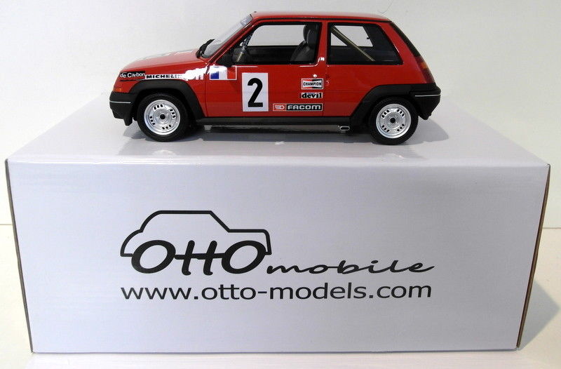 ルノー ５ GTターボ カブリオレ 1/18 オットーモービル 京商 Otto 1/18 Scale Resin - OT579 Renault 5 GT Turbo Coupe Phase 1